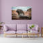 Curious Fur Seal Abstract Contemporary Animal Nature Wall Art Print 1 Piece Wrapped Canvas Wall Art-2065625834