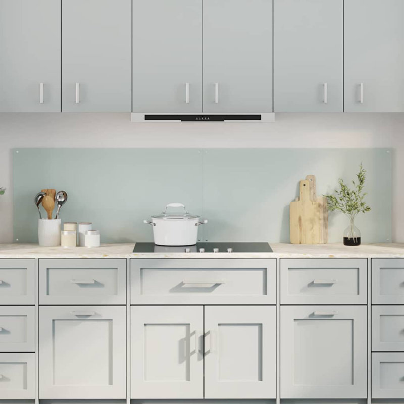 Dosseret de cuisine blanc 2 pièces 39,37 x 19,69 po Vidaxl