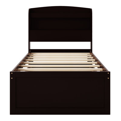 Bed With Trundle, Drawers and Outlet