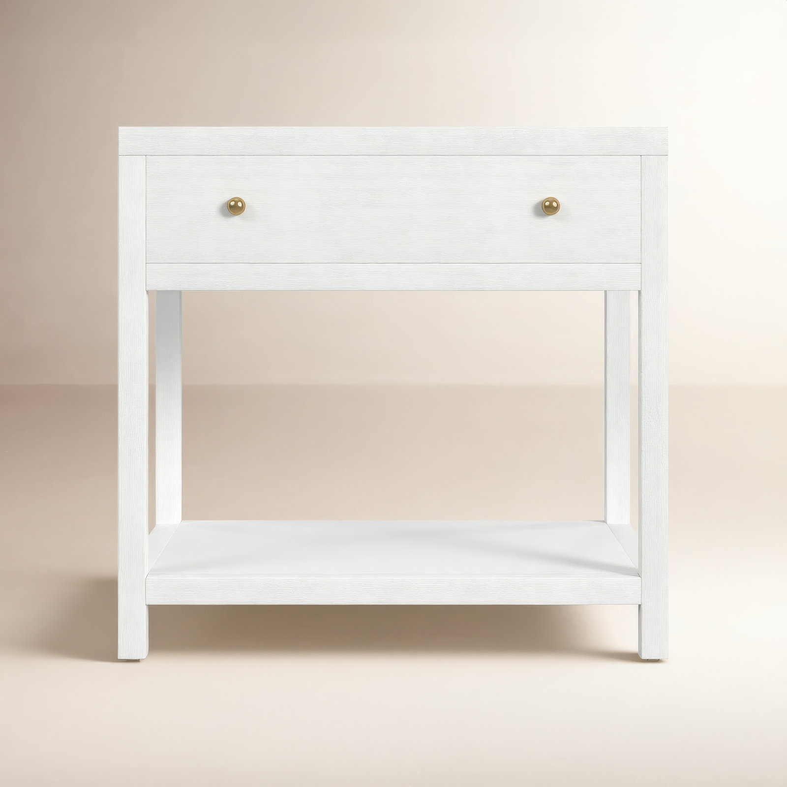 Celine 30" 1-Drawer Nightstand, White