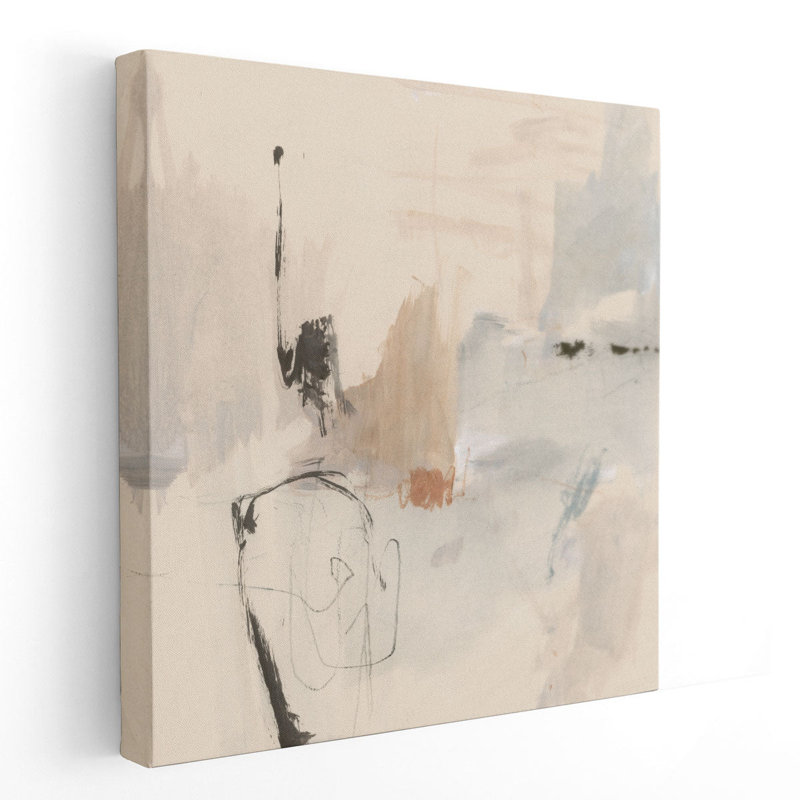«Oat and Slate II», reproduction d'art sur toile, H 12 po x l 12 po