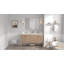 Ensemble de meuble-lavabo double 60 po Sera