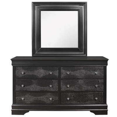 Commode grise métallique Shaker