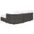  Maddie 100" Wicker Chaise Sectional-1278146043