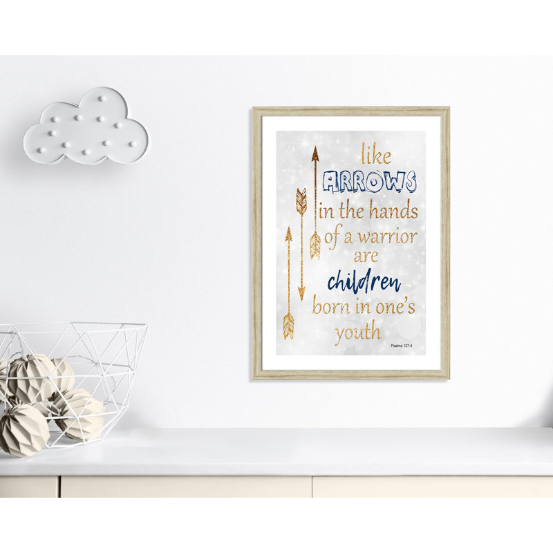 Impression sur papier pour enfants, H 34,5 po x l 24,5 po x P 0,6 po, Cadre plat beige