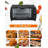 Commercial Chef 10l 4 Slice Mechanical Toaster Oven