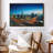 Dubai Highway At Night Canvas Print-2102466610