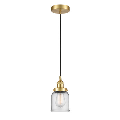 Luminaire suspendu 1 lumière à une cloche