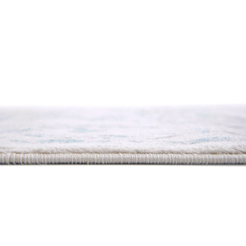 Tapis ivoire Folkeste, Rond 4 pi 1 po