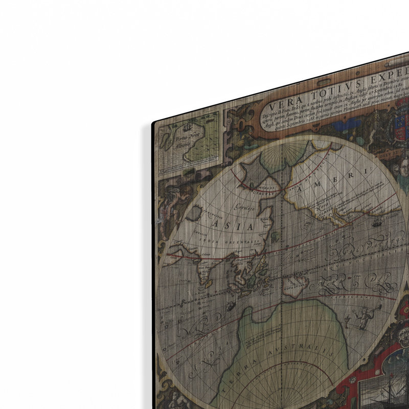 "Vera Totius Expeditionis Nauticae" par Hines, H 12 po x l 16 po