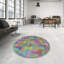 Vert abstrait Tapis décoratif-182881159