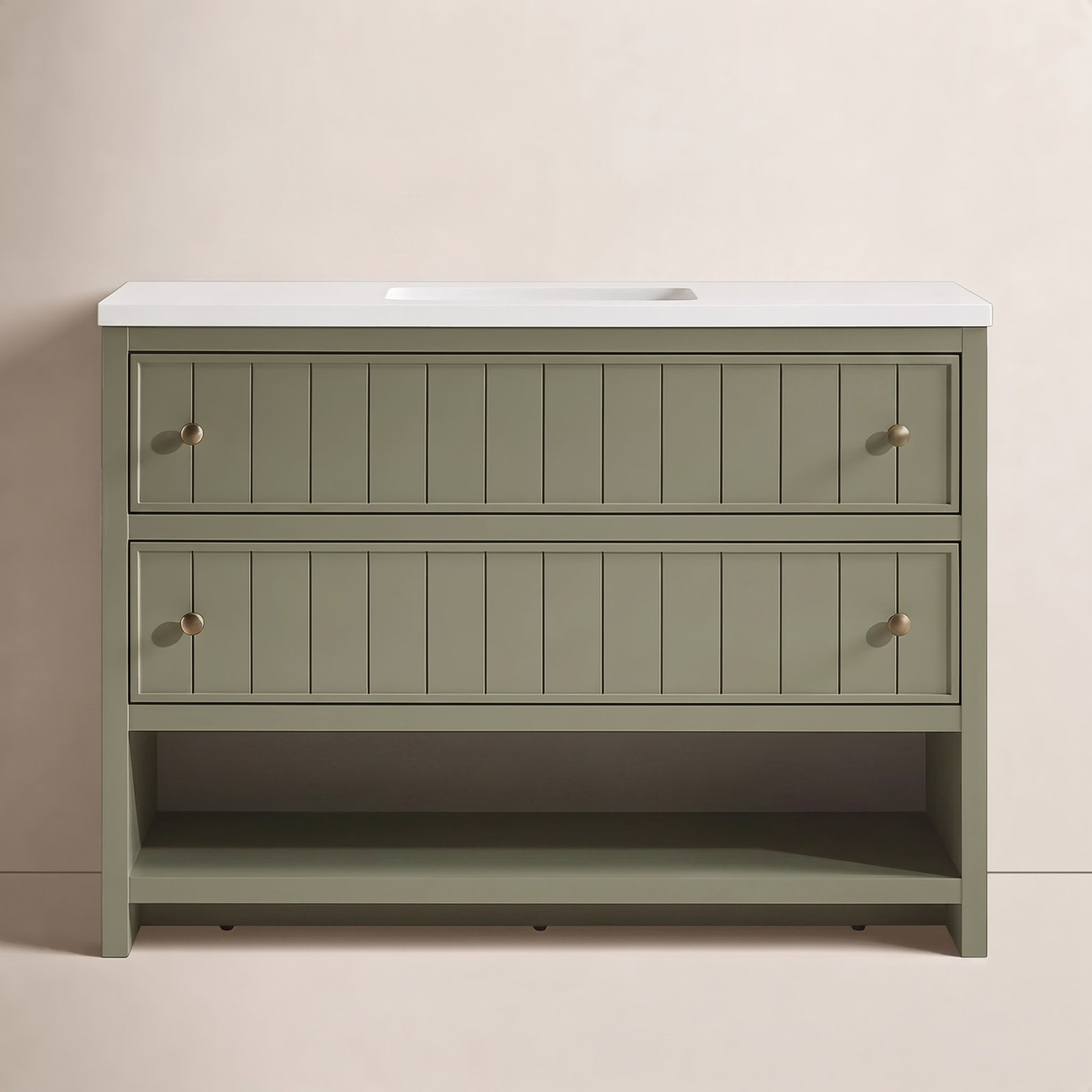 Bathroom Vanity, Olive