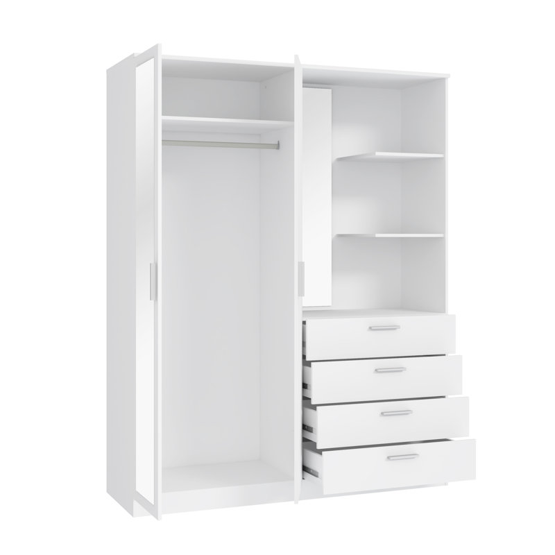 Randin Manufactured Wood Wardrobe