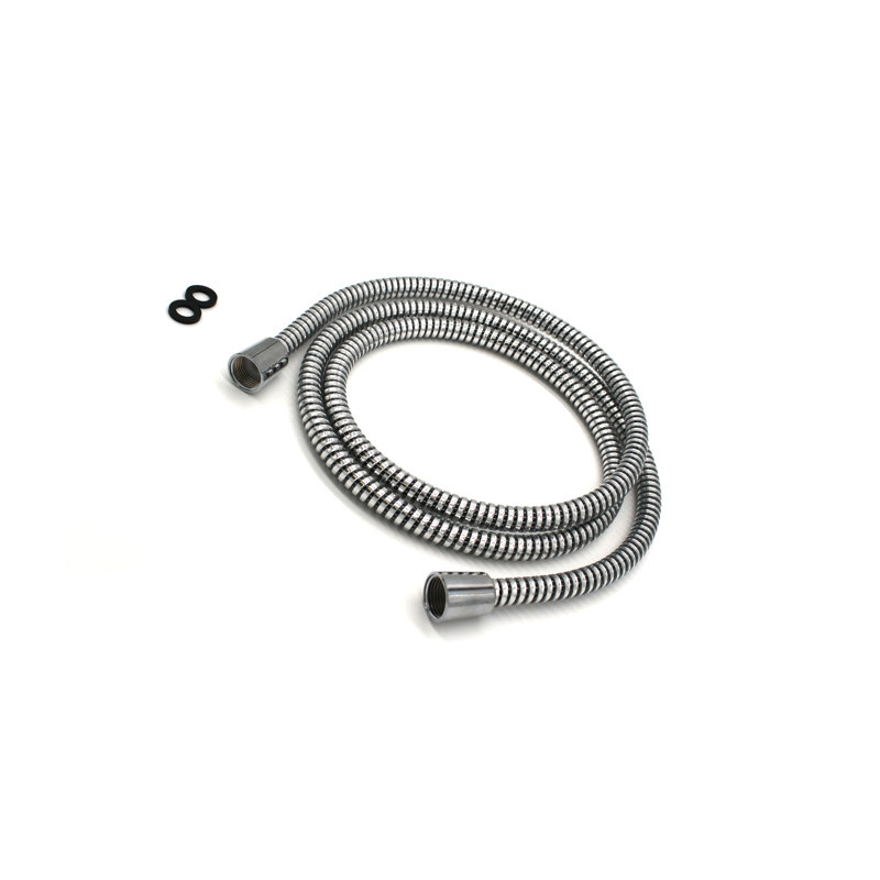 72" Extra Long Plastic Super-Flex Handheld Shower Hose, Chrome