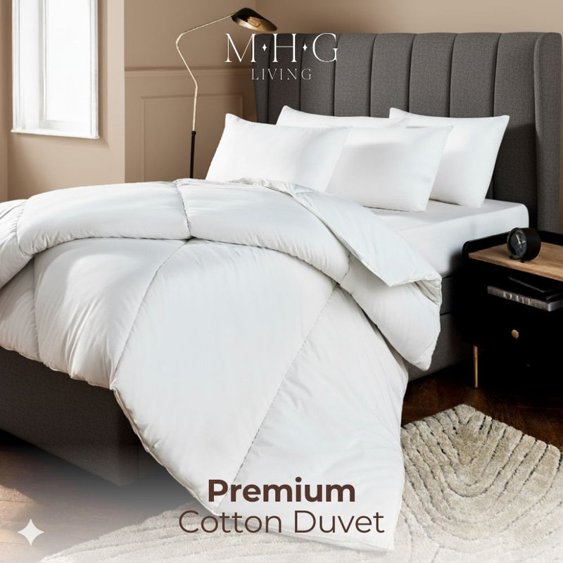 MHG Living 15 Tog Winter Duvet Breathable Bedding for Cold Nights - Available Single/Double/King/Super King , King