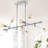 Jovin 8 - Light Chrome Kitchen Island Pendant