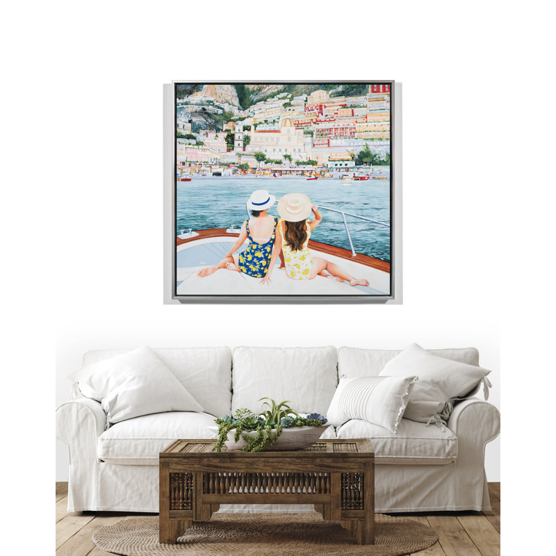 On The Yacht Print