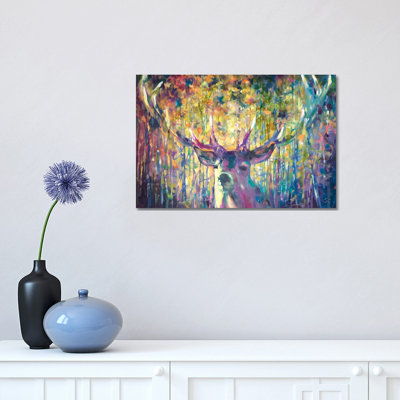 Guardian Of The Green by Sue Gardner - Wrapped Canvas Print