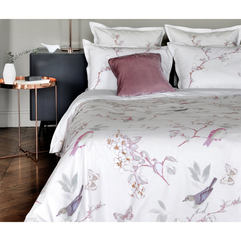 Poesie Percale Flat Sheet, King