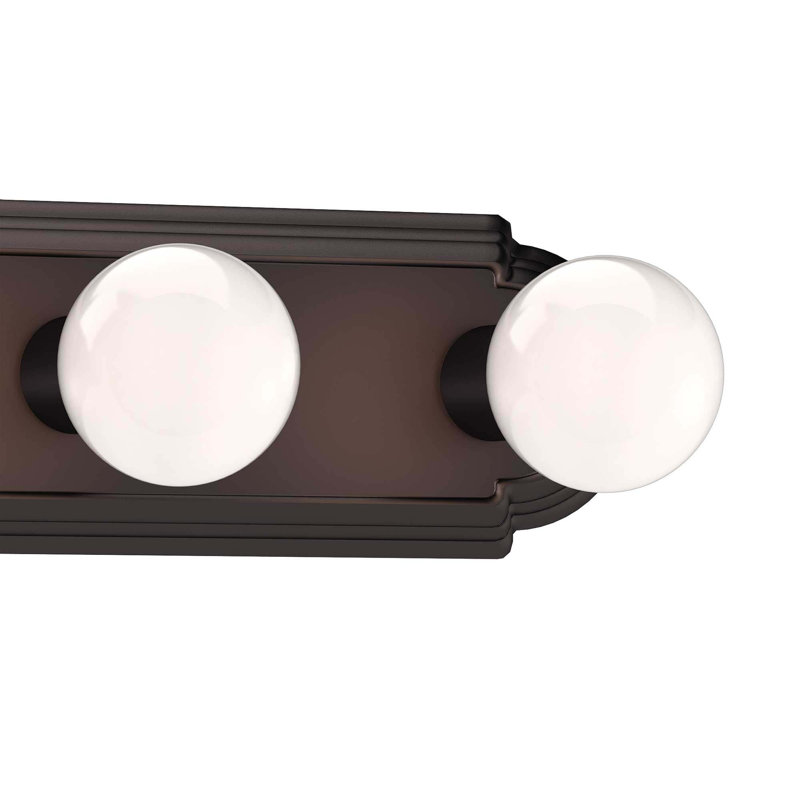 3-Light Indoor 18"W Antique Bronze Wall Mount Vanity Light Bath Bar, Antique Bronze