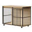 Mobilier en bois pour chenil, cage pour chien, cage pour chien avec plateau pour chiens de taille moyenne à grande,