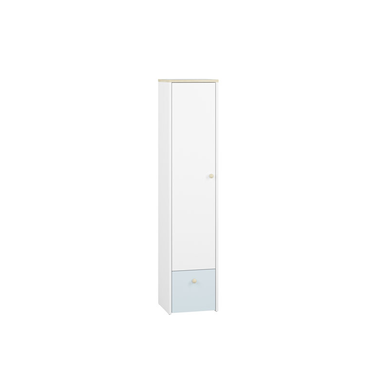 192.7cm H x 42.3cm W Geometric Bookcase
