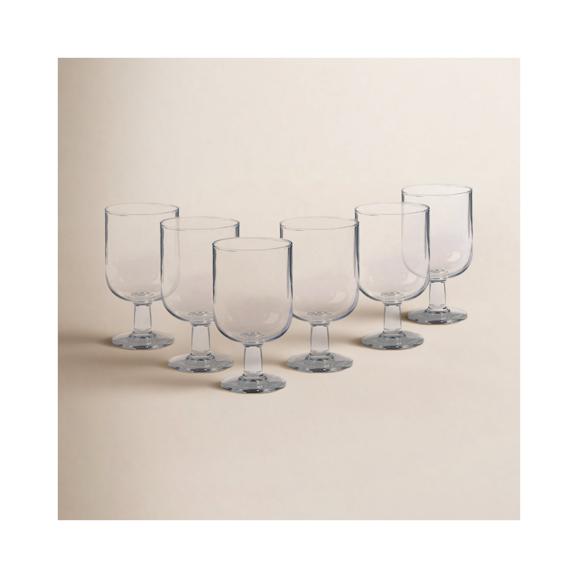 Safra All Purpose Wine Glasses, Clear, 10 Oz
