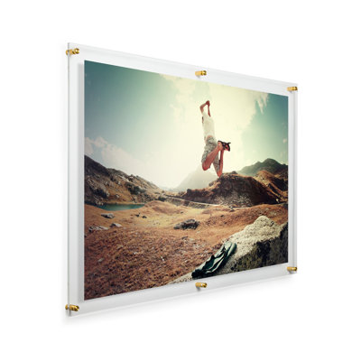 Adrielys LED Backlit Movie Poster Art Picture Frame