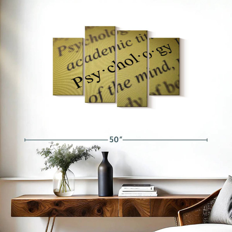 Mot de psychologie d'Alcaraz, H 22 po x l 36 po