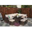 Outten 8 - Person Patio Conversation Set with Cushions-24741342