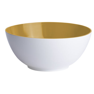 Madison Bay Trading Company Mustard Melamine Dinnerware Set - Service for 6