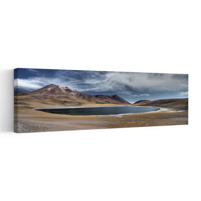 Desert Mountain Lake Dramatic Peaceful Serene Landscape Mountain Wall Art