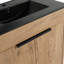 30" Freestanding Bathroom Cabinet With Basin & 2 Soft-Close Cabinet Doors