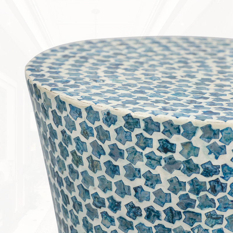Capiz Side Table