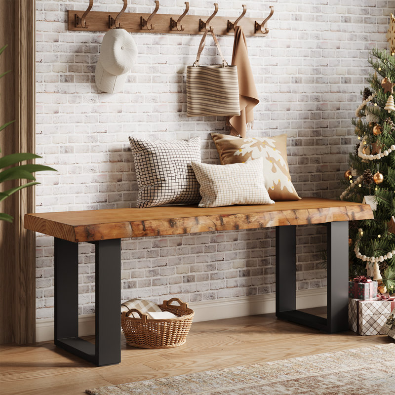 Solid Wood Bench