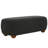 Rectangular Boucle Ottoman with Solid Wood Legs-279423008