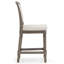 Tabouret de bar à hauteur de comptoir gris vieilli 26 po Charleston-433162230