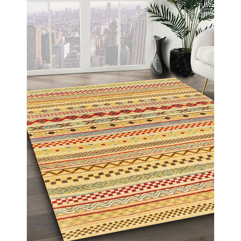 Abstract Indoor Rug, Square 3'