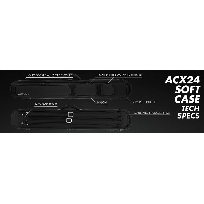 33" Sport Pool Cue Case, Black