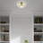Becky Glass Flush Mount-22240815