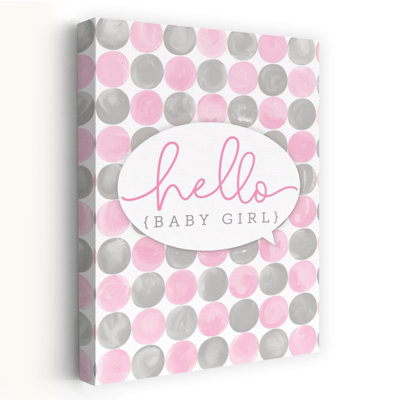 Hello Baby Girl, art contemporain abstrait