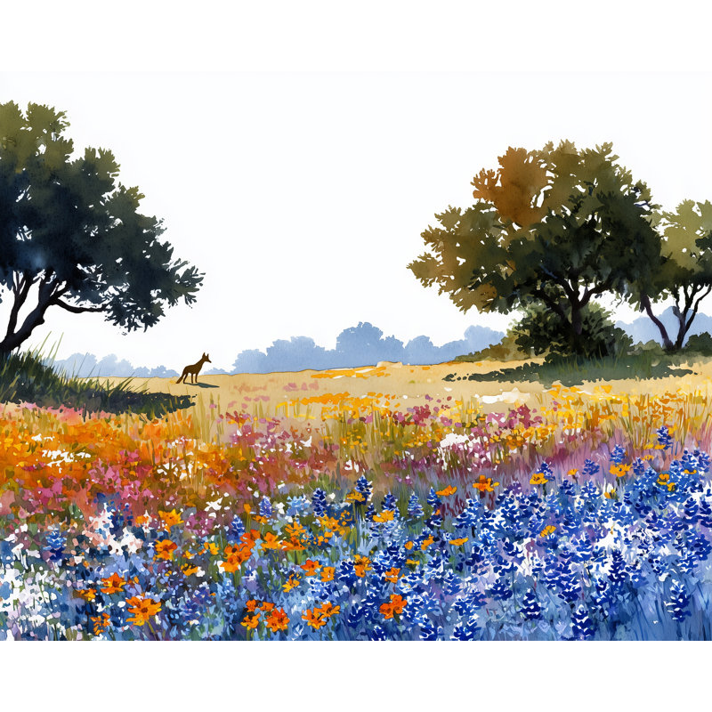 Art mural sur toile Meadow, H 12 po x l 16 po x P 1 po