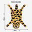 Shaped Leopard Rug