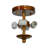 Commerce Acrylic Semi Flush Mount