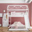 Twin Over Full Bunk Bed With Slide and Storage Stairs-2022369351