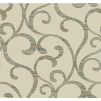 Dazzling Dimensions Damask Metallic Wallpaper Double Roll