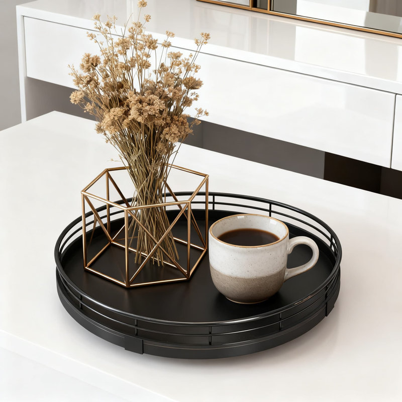 Plateau tournant en bois pour meuble-lavabo, comptoir de cuisine et bureau, Noir