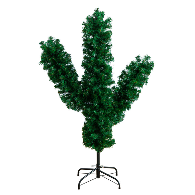 4 pi Arbre de Noël artificiel cactus