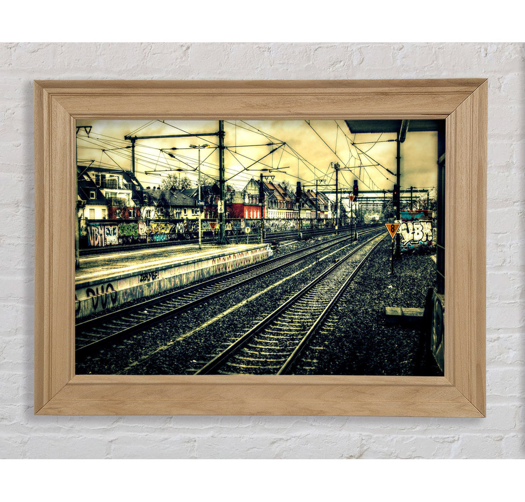 Bahnhof Vintage - Druck