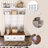 Modern Hall Tree With Entryway Bench-267082568